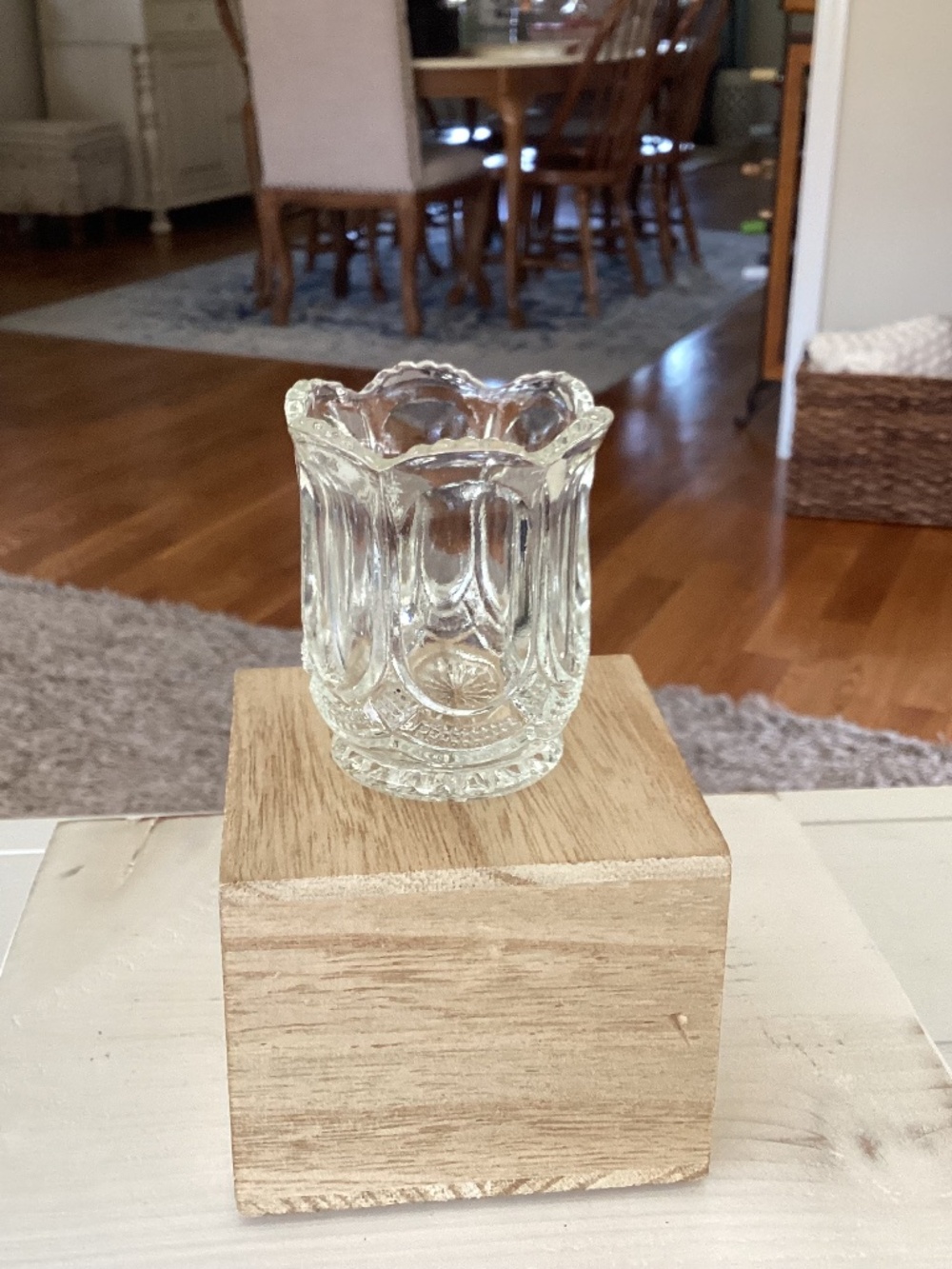 Vintage US Glass Co. “Galloway” Toothpick Holder